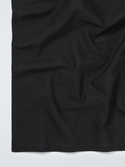 John Lewis Rectangular Cotton Tablecloth, 250 x 160cm, Black - view 2, Black
