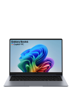 Samsung Galaxy Book6 Laptop, Intel Core Ultra 7 Processor, 16GB RAM, 512GB SSD, 14” WUXGA, Grey, Grey