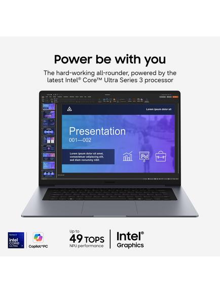 Samsung Galaxy Book6 Laptop, Intel Core Ultra 7 Processor, 16GB RAM, 512GB SSD, 16” WUXGA, Grey - view 2, Grey