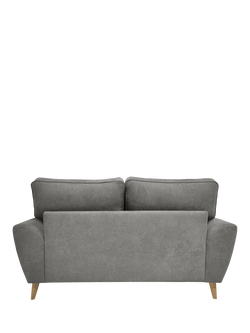 John Lewis Ambleside Small 2 Seater Sofa, Light Leg, Chenille Grey - view 2, Chenille Grey