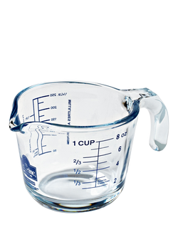 Ôcuisine Glass Measuring Jug, 250ml, Clear, Clear