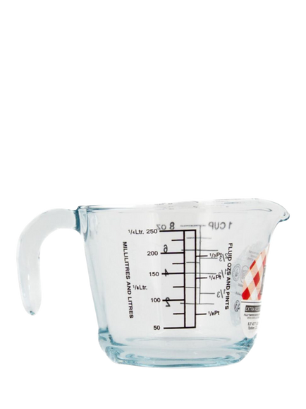 Ôcuisine Glass Measuring Jug, 250ml, Clear - view 2, Clear