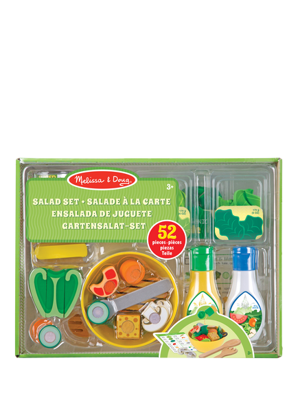 Melissa & Doug Salad Play Set, Multi