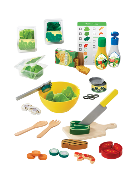 Melissa & Doug Salad Play Set - view 2, Multi