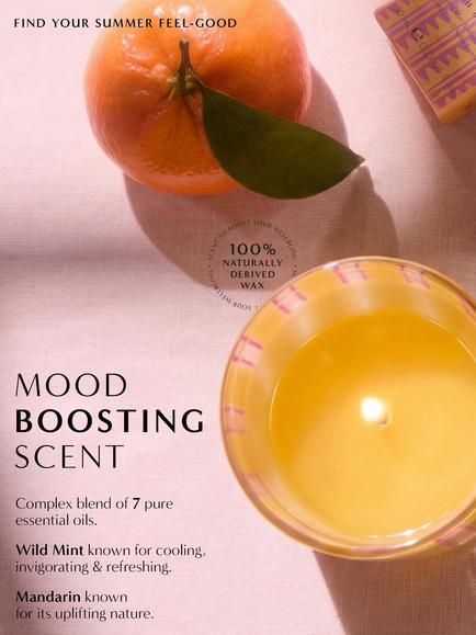 NEOM Wellbeing London Great Day Travel Candle, 75g - view 2, Multi