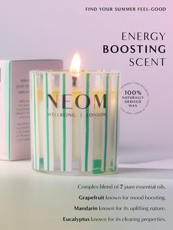 NEOM Wellbeing London Squeeze The Day Single Wick Candle, 185g - view 2, Multi