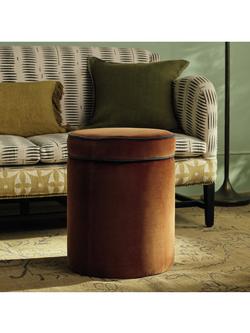 OKA Samena Ottoman, Dirty Orange - view 2, Dirty Orange