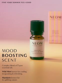 NEOM Wellbeing London Great Day Essential Oil Blend, 10ml - view 2, Multi