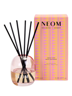 NEOM Wellbeing London Great Day Reed Diffuser, 100ml, Multi