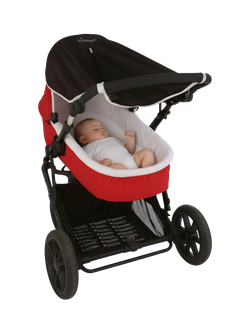 SnoozeShade Original Stroller Shade - view 2, Black