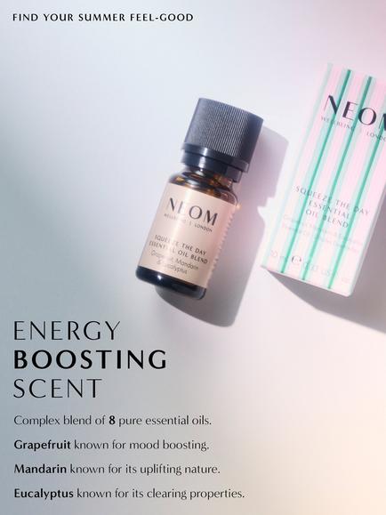 NEOM Wellbeing London Squeeze The Day Essential Oil Blend, 10ml - view 2, Multi