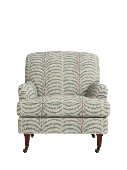 OKA Coleridge Armchair, Seafoam - view 2, Seafoam