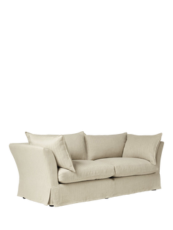 OKA Avitus 3 Seater Sofa, Flax, Flax