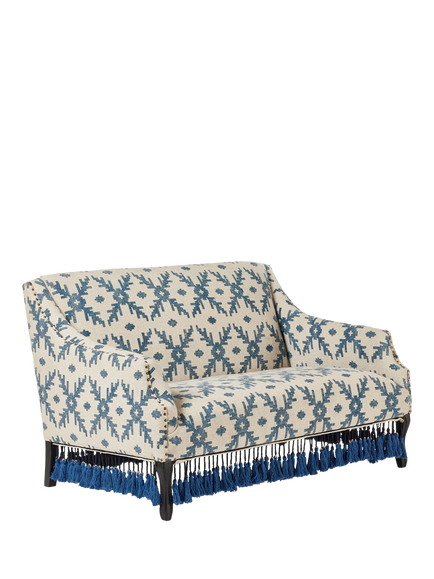 OKA Tarma 2 Seater Sofa, Lazaret Blue, Lazaret Blue
