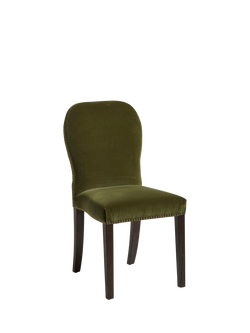 OKA Stafford Upholstered Dining Chair, Spruce