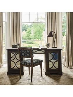 OKA Vincent Dining Chair, Ocellus Petrol - view 2, Ocellus Petrol