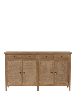 OKA Balabac Rattan Sideboard, Natural, Natural