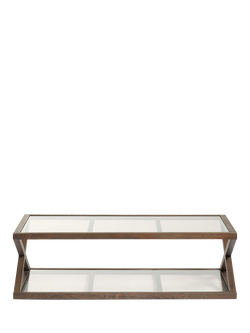 OKA Marylebone Small Coffee Table, Espresso, Espresso