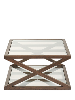 OKA Marylebone Small Coffee Table, Espresso - view 2, Espresso