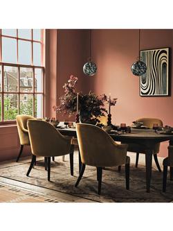 OKA Hawkley Extending Dining Table, Watered Grey - view 2, Watered Grey