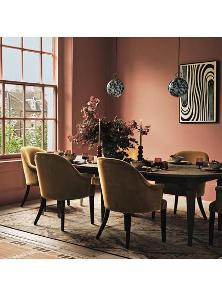 OKA Hawkley Extending Dining Table, Watered Grey - view 2, Watered Grey