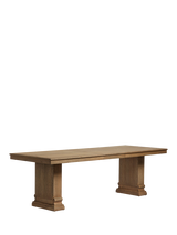 OKA Turnus Extending Dining Table, Weathered Oak