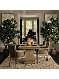 OKA Turnus Extending Dining Table, Weathered Oak - view 2, Weathered Oak