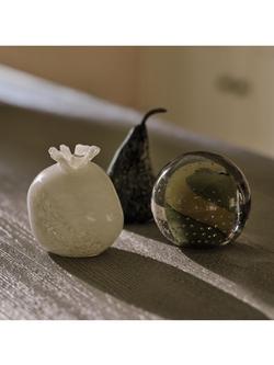 OKA Tivona Glass Paper Weight, Clear/Multi - view 2, Multi