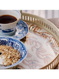 OKA Muhibbi & Maeve Round Trays, Set of 3, Multi - view 2, Multi