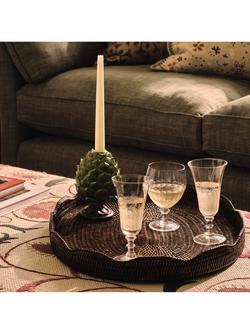 OKA Chianti Artichoke Candle Holders, Set of 2, Green - view 2, Green