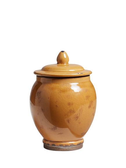 OKA Cardamom Hills Scented Candle, 1.6kg, Mustard