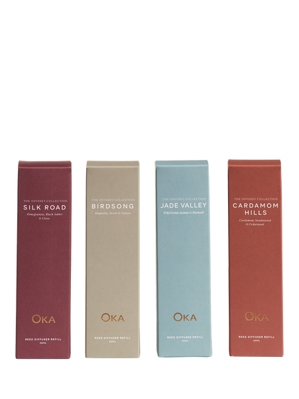 OKA Birdsong Diffuser Refill Liquid, 250ml - view 2, Clear