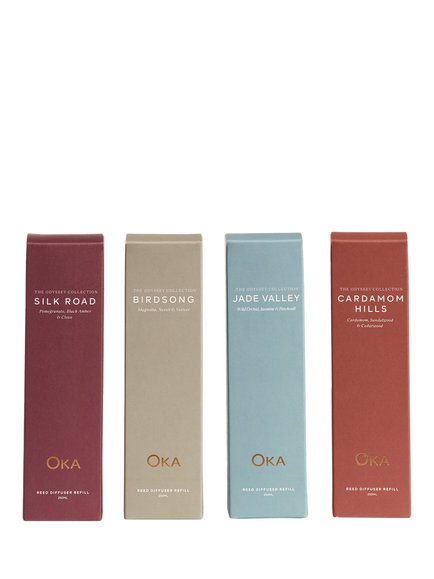 OKA Cardamom Hills Diffuser Refill Liquid, 250ml - view 2, Clear