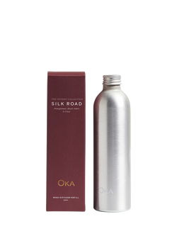 OKA Silk Road Diffuser Refill Liquid, 250ml, Clear