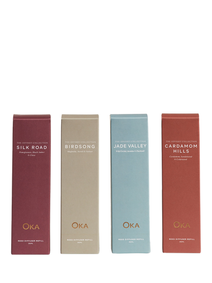 OKA Jade Valley Diffuser Refill Liquid, 250ml - view 2, Clear