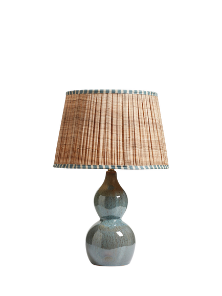 OKA Kalinda Ceramic Table Lamp Base, Celadon, Celadon