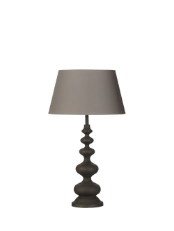 OKA Persephone Table Lamp Base, Antique Grey, Antique Grey