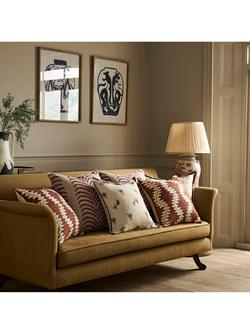 OKA Kraak Vase Framed Prints, Set of 4, 70 x 55cm, Indigo/White - view 2, Indigo/White