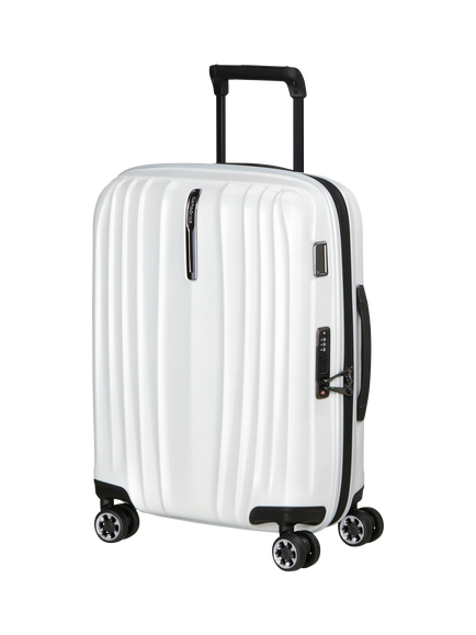 Samsonite Nexis 55cm Double Wheel Cabin Case, 47L, Cotton White