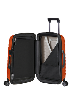 Samsonite Proxis Spinner 55cm 4-Wheel 35cm Wide Expandable Cabin Case - view 2, Flame