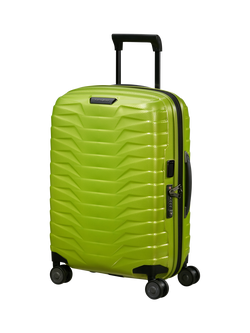 Samsonite Proxis 40cm Expandable 8-Wheel Cabin Suitcase, 40/46L, Lime
