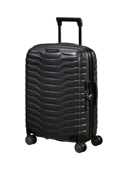 Samsonite Proxis 40cm Expandable 8-Wheel Cabin Suitcase, 40/46L, Matt Graphite