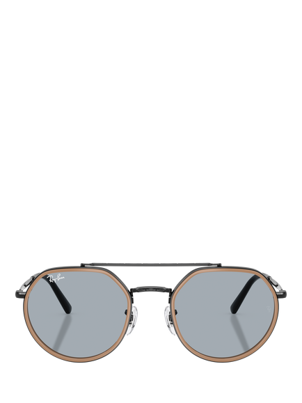 Ray-Ban RB37659279 Unisex Irregular Sunglasses, Black - view 2, Black