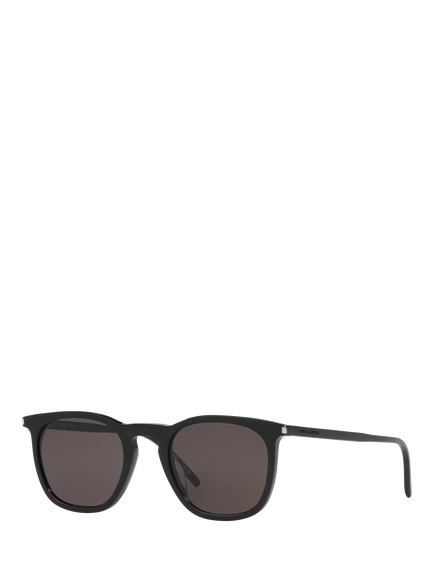 Yves Saint Laurent YS00051111 Men's Round Sunglasses, Black