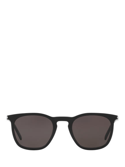 Yves Saint Laurent YS00051111 Men's Round Sunglasses - view 2, Black
