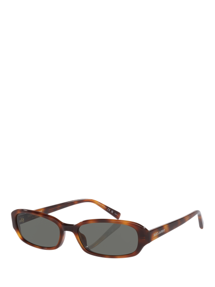 Yves Saint Laurent YS0009354450 Unisex Rectangular Sunglasses, Tortoise Brown, Tortoise Brown