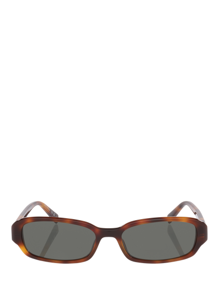 Yves Saint Laurent YS0009354450 Unisex Rectangular Sunglasses, Tortoise Brown - view 2, Tortoise Brown