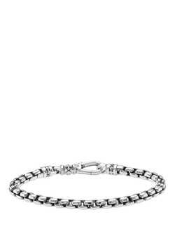 THOMAS SABO Link Chain Venetian Bracelet, Silver, Silver