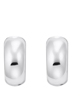 THOMAS SABO Essentials Hoop Earrings, Silver - view 2, Silver