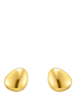 THOMAS SABO Essentials Stud Earrings, Yellow Gold - view 2, Yellow Gold